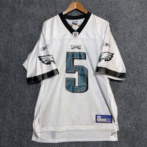 Vintage Y2K Philadelphia Eagles Donovan McNabb Reebok NFL Jersey White Sz M